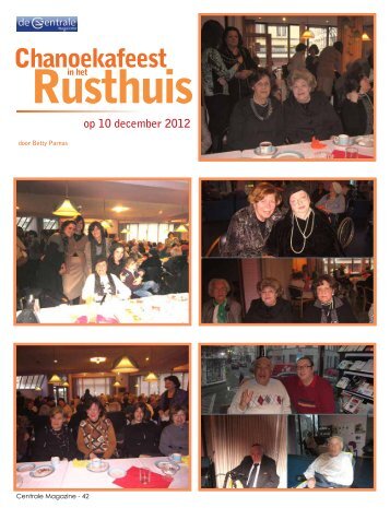 Mag 377 – Chanoukafeest in Rusthuis - De Centrale