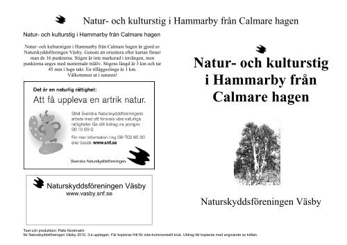 Calmare hagen - Upplands Väsby kommun