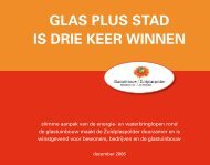 glas plus stad is drie keer winnen - Glastuinbouw Zuidplaspolder