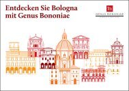 Entdecken Sie Bologna mit Genus Bononiae