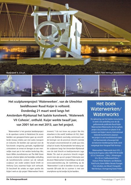 Thema Waterwerken 2013 - De Scheepvaartkrant