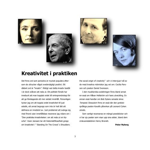 Nr 15 Kreativitet: PDF-version - Populär Poesi