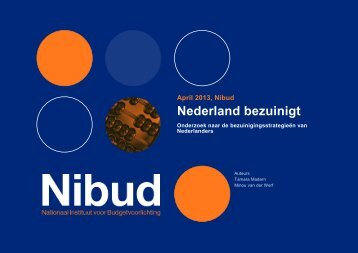 Nederland bezuinigt - Nibud