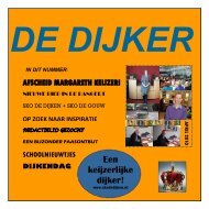Een keijzerlijke dijker! - SKO De Dijken