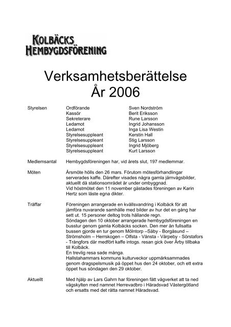 här - Kolbäcks hembygdsförening
