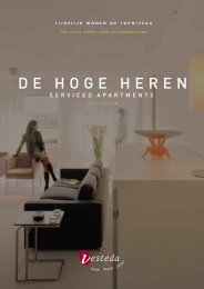 'De Hoge Heren Serviced Apartments Rotterdam' (501.43 ... - Vesteda