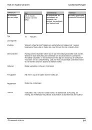 Houtbewerking docentenkaarten