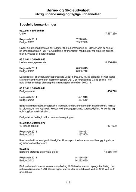 Børne- og Skoleudvalget - Tårnby Kommune