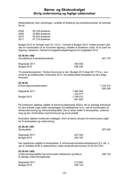 Børne- og Skoleudvalget - Tårnby Kommune