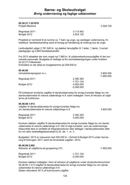 Børne- og Skoleudvalget - Tårnby Kommune