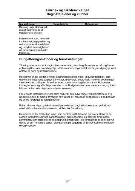 Børne- og Skoleudvalget - Tårnby Kommune