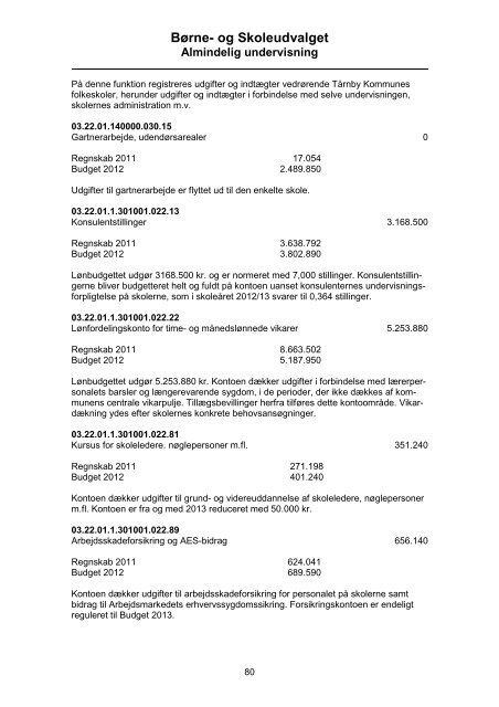 Børne- og Skoleudvalget - Tårnby Kommune