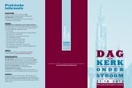 Programmabrochure - Pax Christi Vlaanderen