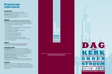 Programmabrochure - Pax Christi Vlaanderen