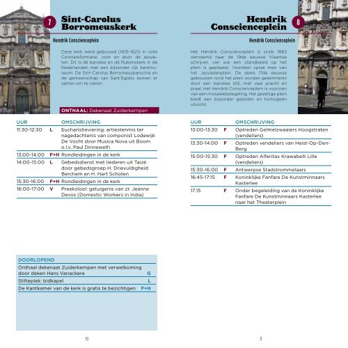 Programmabrochure - Pax Christi Vlaanderen