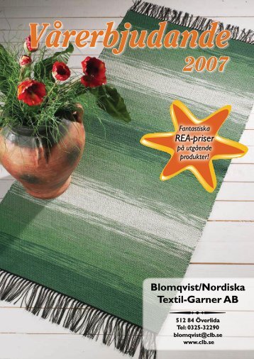 Katalog 2007 - Blomqvist / Nordiska