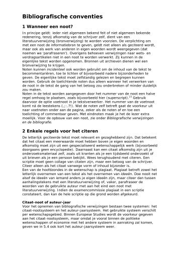 Bibliografische conventies - HumOZ - Universiteit van Amsterdam