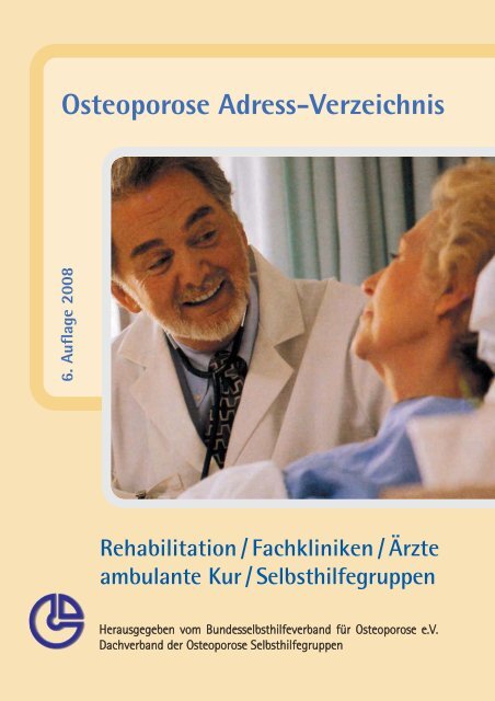 Osteoporose Adress-Verzeichnis