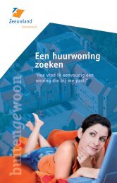 Een huurwoning zoeken - Zeeuwland