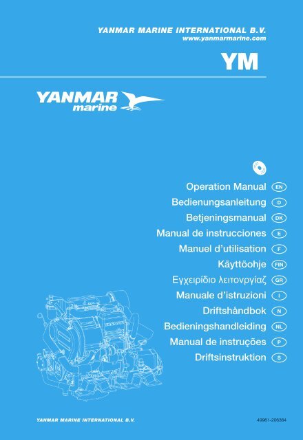 Manual Motor Yanmar 3YM20 - X-35.se