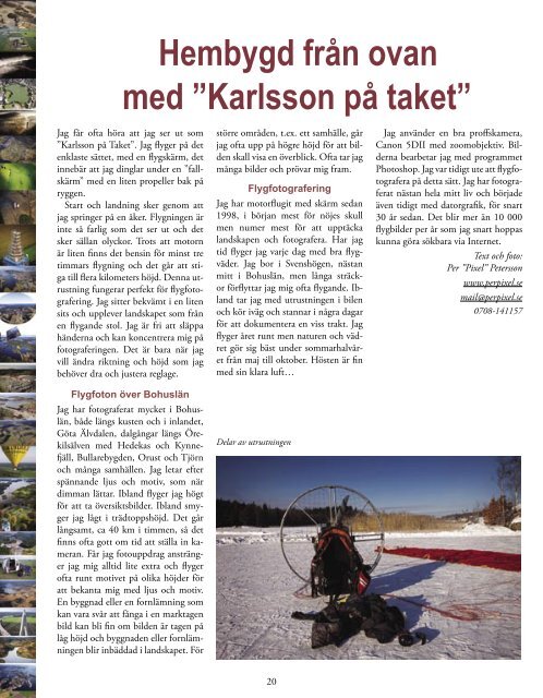 Bohusarvet 2010-1.indd - Bohusläns hembygdsförbund