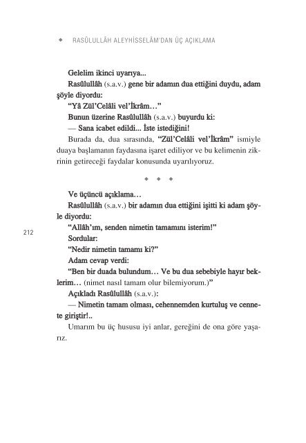 Dua Ve Zikir – PDF - ahmed hulusi web sitesi - download