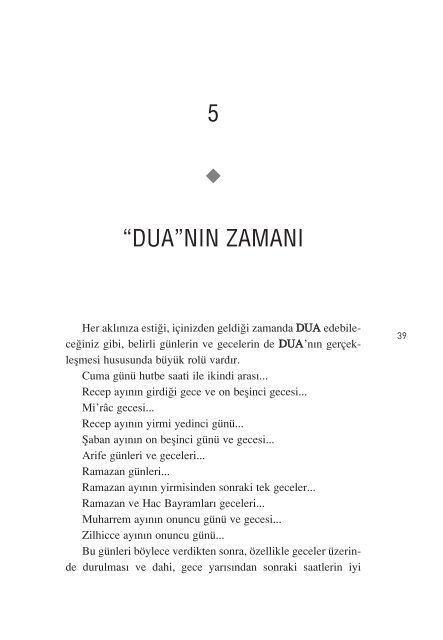 Dua Ve Zikir – PDF - ahmed hulusi web sitesi - download