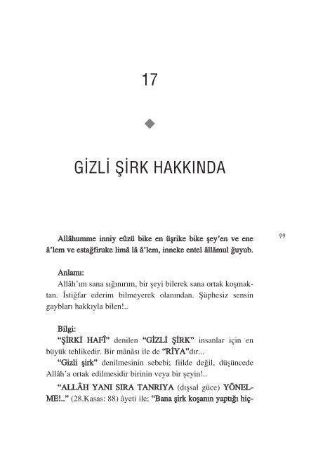 Dua Ve Zikir – PDF - ahmed hulusi web sitesi - download