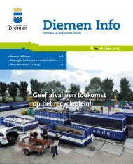 Diemen Info oktober 2012 - Gemeente Diemen