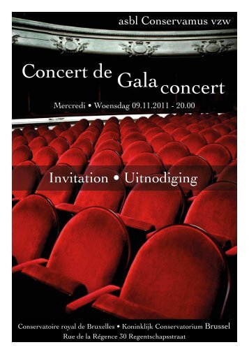 Gala concert - Conservamus