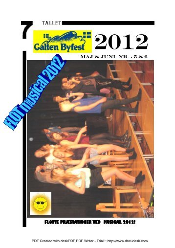 Maj juni 2012 klubblad - Galten Junior