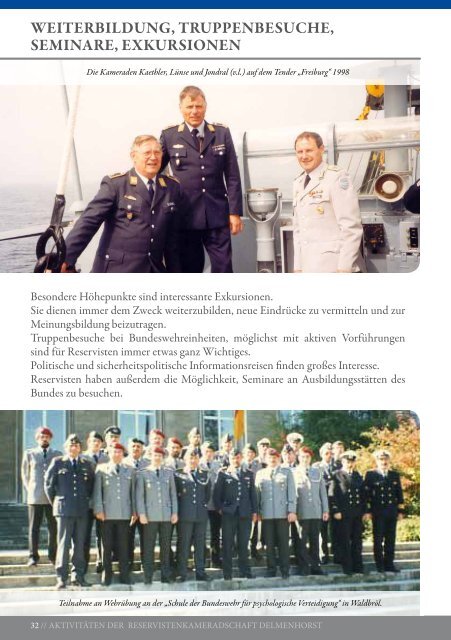 RESERVISTENKAMERADSCHAFT DELMENHORST 1962 2012