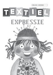 voorbeeldpagina textiel-expressie - Abimo uitgeverij