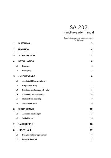 SA 202 - Entomed AB