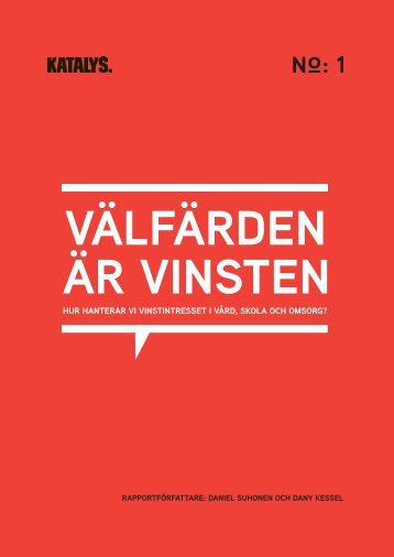 Välfärden är vinsten - 6F