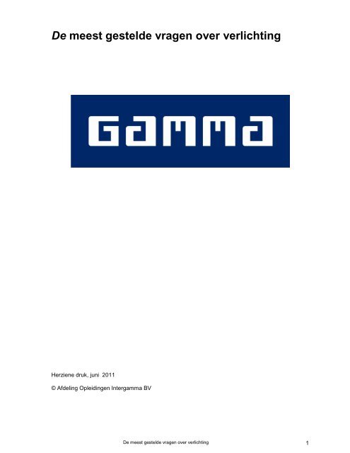 De meest gestelde vragen over - Gamma Academy