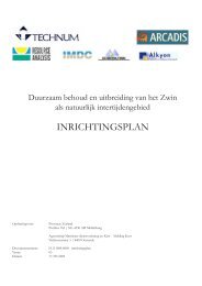 INRICHTINGSPLAN - Provincie Zeeland