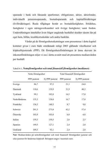 50+ i Europa En åldrande befolknings hälsa och ekonomi ... - SHARE