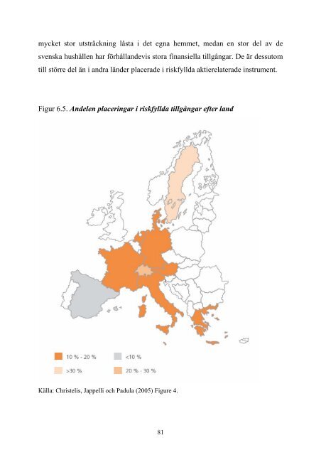 50+ i Europa En åldrande befolknings hälsa och ekonomi ... - SHARE