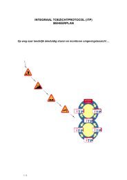 INTEGRAAL TOEZICHTPROTOCOL (iTP) BEHEERPLAN - Pmgg