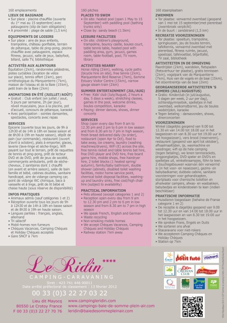 onze brochure - Le Ridin