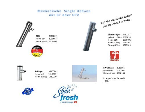 Präsentation Soda Fresh Schweiz AG [PDF, 6.00 MB] - Küchen ...