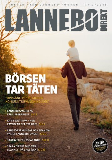 bÖRSen TaR TÄTen - Lannebo Fonder