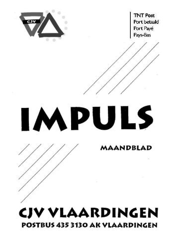 impuls maart - CJV Vlaardingen