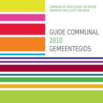 guide communal 2010 gemeentegids - Saint-Josse - Région de ...