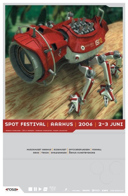 Rejse eventyr international DPA - Danske Populærautorer - SPOT Festival 2006