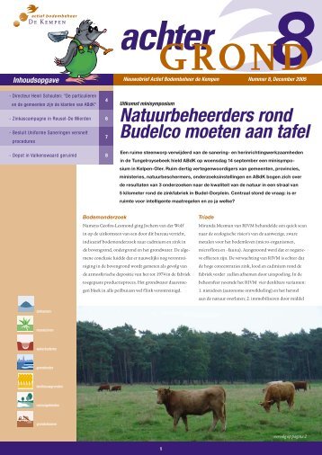 Natuurbeheerders rond Budelco moeten aan tafel - Actief ...