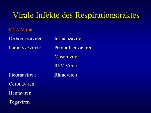 106 Pneumonien (3,3%)  bei 3220 Rekruten mit ... - Die Abteilung