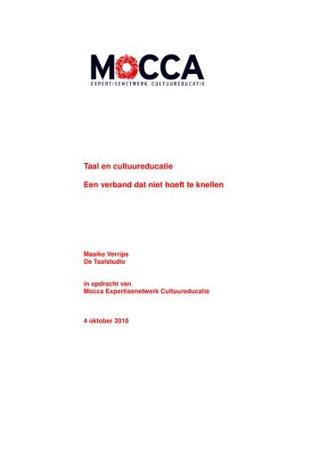 Taal en cultuureducatie - Mocca Amsterdam