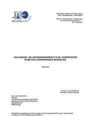 Veiligheids- en gezondheidsrisico's bij verfspuiten in ... - BeSWIC